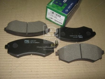 Колодка торм. диск. HYUNDAI AVANTE XD PARTS-MALL PKA-003