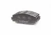 Колодки тормозные дисковые (пр-во) PARTS-MALL PKF010 (фото 1)