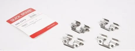 Комплект прижимних планок гальмівного супорту QUICK BRAKE 1091773