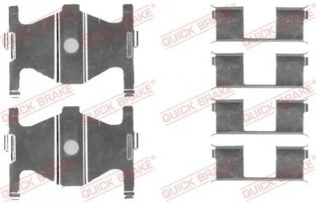 109-1754 Планка супорта прижимна QUICK BRAKE 1091754
