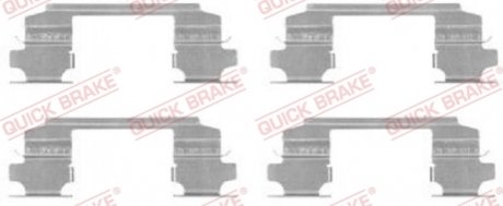 Планка супорта прижимна QUICK BRAKE 109-1686