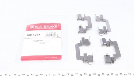 Монтажний компл.,гальм.колодки QUICK BRAKE 109-1231