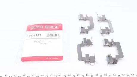 Монтажний компл.,гальм.колодки QUICK BRAKE 1091231