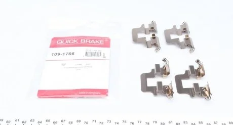Монтажний набір гальмівної колодки QUICK BRAKE 1091766