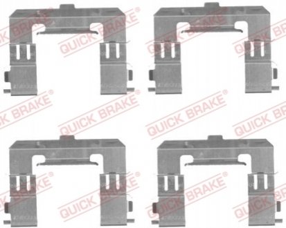 Монтажний компл.,гальм.колодки QUICK BRAKE 109-1715