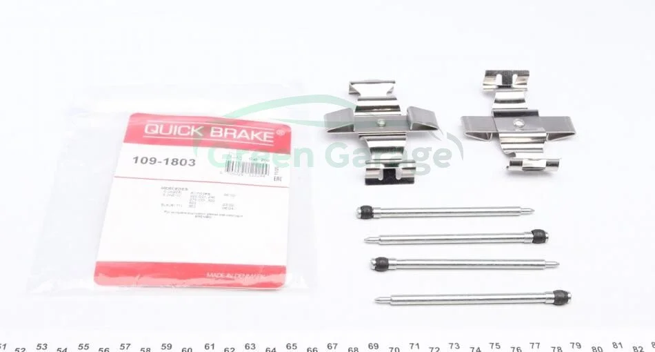 Монтажний набір гальмівної колодки QUICK BRAKE 1091803 (фото 1)