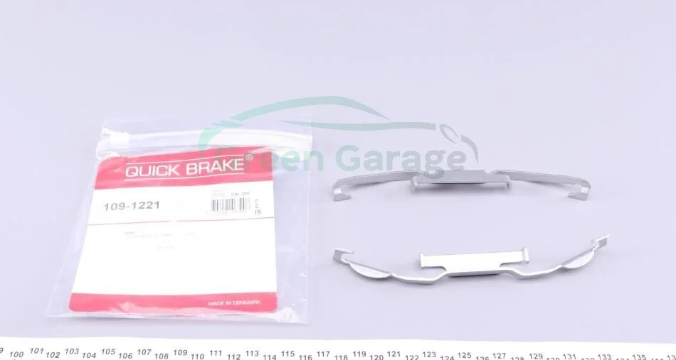 Монтажний набір гальмівної колодки QUICK BRAKE 1091221 (фото 1)