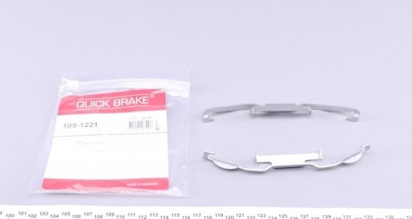 Монтажний компл.,гальм.колодки QUICK BRAKE 109-1221