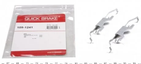 Монтажний набір гальмівної колодки QUICK BRAKE 1091241