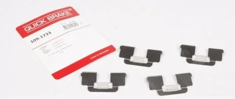Монтажний компл.,гальм.колодки QUICK BRAKE 1091733