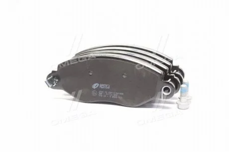 Колодка торм. диск. FORD TRANSIT (FD, FB, FS, FZ, FC) передн. (пр-во) REMSA 0772.12