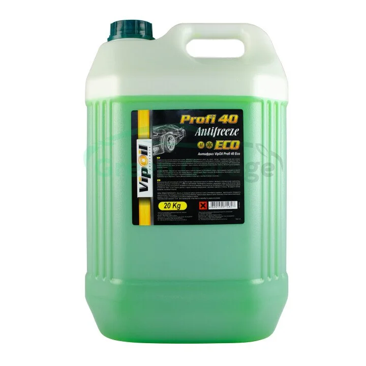 Антифриз VipOil ECO Profi 40 (зелений), 20кг VIPOIL 701249 (фото 1)