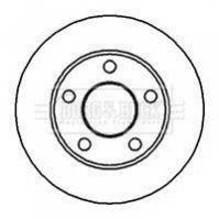 - Диск гальмівний (2 шт) BORG & BECK BBD4949