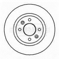 - Диск гальмівний (2 шт) BORG & BECK BBD4317