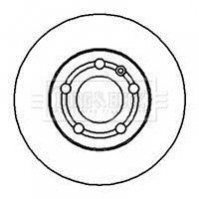 Гальмівний диск BORG & BECK BBD4064