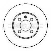 Гальмівний диск BORG & BECK BBD4037
