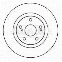 Гальмівний диск BORG & BECK BBD4606