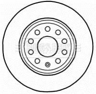 Гальмівний диск BORG & BECK BBD4546