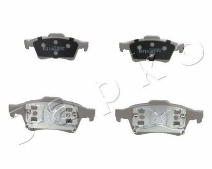 -Колодки гальмівні дискові задні JAPKO 51138