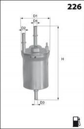 Фільтр палива MECAFILTER ELE6106