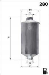 Фільтр палива MECAFILTER ELE6109