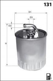 Фільтр палива MECAFILTER ELG5313
