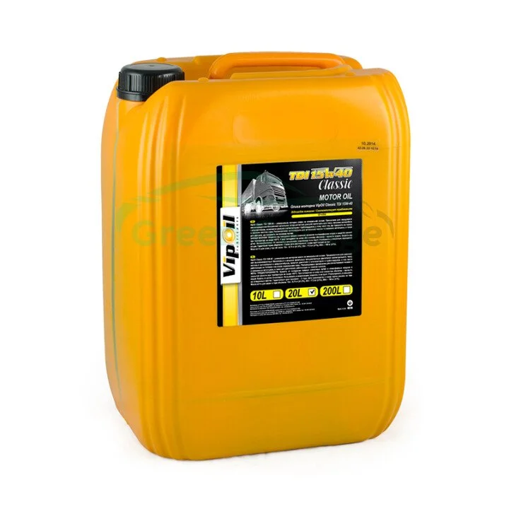 VipOil Classic TDI 15W-40, API CF-4/SG, 20L VIPOIL 0201652 (фото 1)