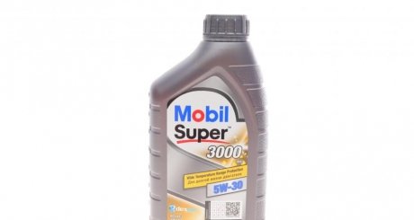 Олива моторна SUPER 3000 XE 5W30/1л MOBIL 151456