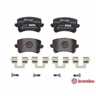 Комплект гальмівних колодок з 4 шт. дисків BREMBO P85109X