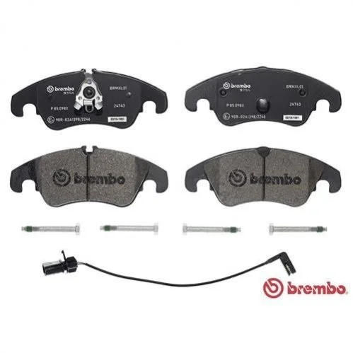 Комплект гальмівних колодок з 4 шт. дисків BREMBO P85098X (фото 1)