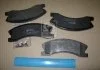 Колодка торм. диск. JEEP передн. (пр-во) REMSA 0973.02 (фото 2)