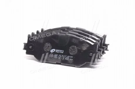 Колодка гальм. диск. LEXUS IS передн. (вир-во) REMSA 1201.00