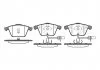 Колодка торм. диск. AUDI A6 (4B, C5, 4F2), ALLROAD (4BH) передн. (пр-во) REMSA 0964.02 (фото 3)