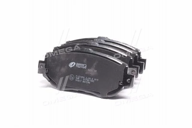 Колодка торм. диск. LEXUS GS передн. (пр-во) REMSA 0456.02 (фото 1)