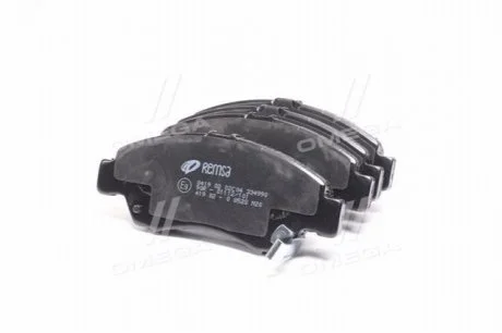 Колодка торм. диск. HONDA CIVIC передн. (пр-во) REMSA 0419.02