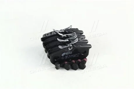 Колодка торм. диск. FORD FIESTA, FOCUS задн. (пр-во) REMSA 0693.00