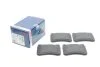 Комплект гальмівних колодок з 4 шт. дисків BOSCH 0986494166 (фото 2)
