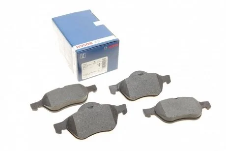 Колодка торм. диск. RENAULT MEGANE II, передн. (пр-во Bosch) BOSCH 0986494034