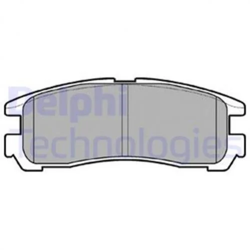 Комплект гальмівних колодок з 4 шт. дисків DELPHI LP955 (фото 1)
