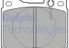 Комплект гальмівних колодок з 4 шт. дисків DELPHI LP221 (фото 1)