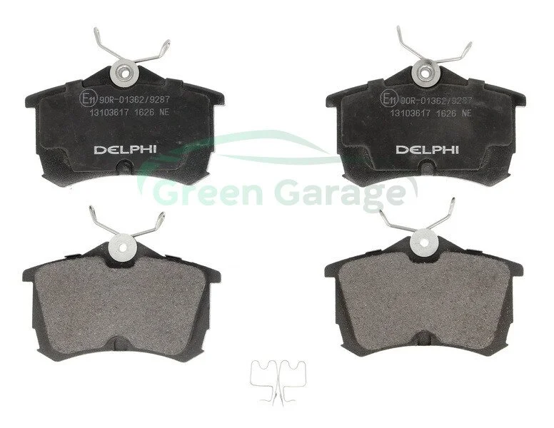 Комплект гальмівних колодок з 4 шт. дисків DELPHI LP1626 (фото 1)