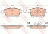Комплект гальмівних колодок з 4 шт. дисків TRW GDB2060 (фото 1)