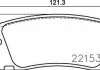 Комплект гальмівних колодок з 4 шт. дисків BREMBO P83166 (фото 1)