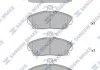 Колодка тормозная перед. HONDA CIVIC MB#/MA# 95- MB#/MC# 88- Hi-Q (SANGSIN) SP1571 (фото 1)