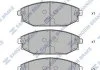 Комплект гальмівних колодок з 4 шт. дисків Hi-Q (SANGSIN) SP1053 (фото 1)