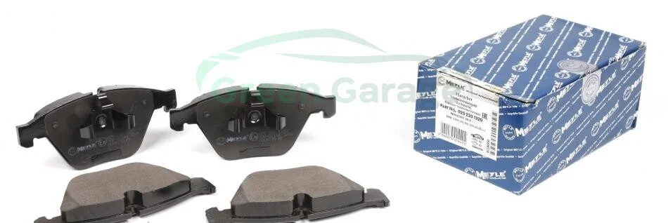 Колодки передние (дисковые), к-т, BMW3 05-, X1 09- MEYLE 025 233 1320 (фото 1)