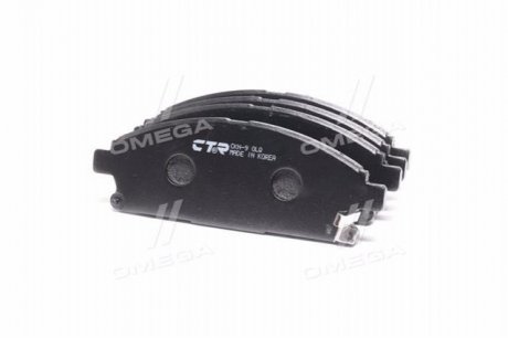 Фото 1 - комплект гальмівних колодок з 4 шт. дисків CTR CKN9 Комплект гальмівних колодок з 4 шт. дисків CTR CKN9 (фото 1)