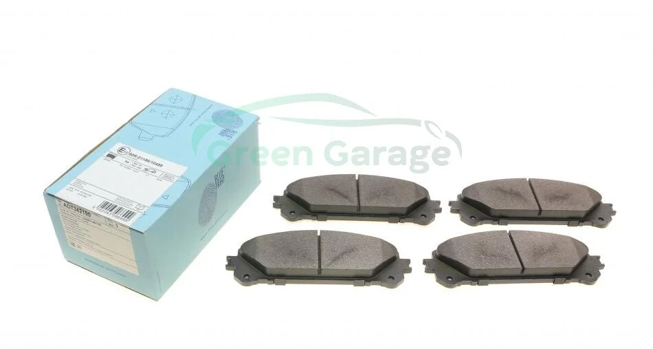 Колодки тормозные дисковые передние Lexus, Toyota (пр-во Blue Print) BLUE PRINT ADT342190 (фото 1)