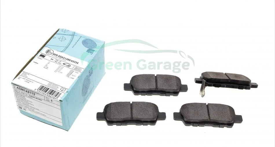 Колодки тормозные дисковые задние Infiniti, Nissan (пр-во Blue Print) BLUE PRINT ADN142113 (фото 1)