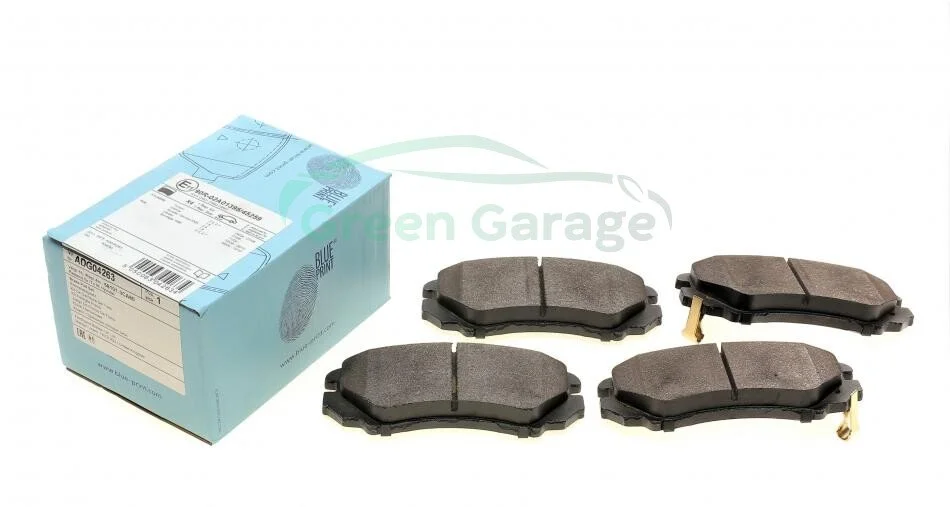 Колодки тормозные дисковые передние Hyundai, KIA (пр-во Blue Print) BLUE PRINT ADG04263 (фото 1)
